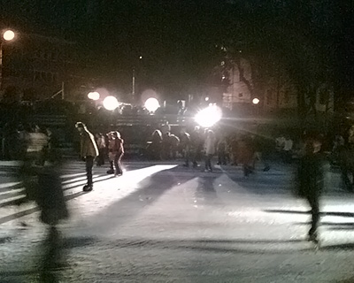 Patinoar parc Sinaia