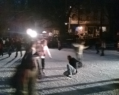 Patinoar parc Sinaia